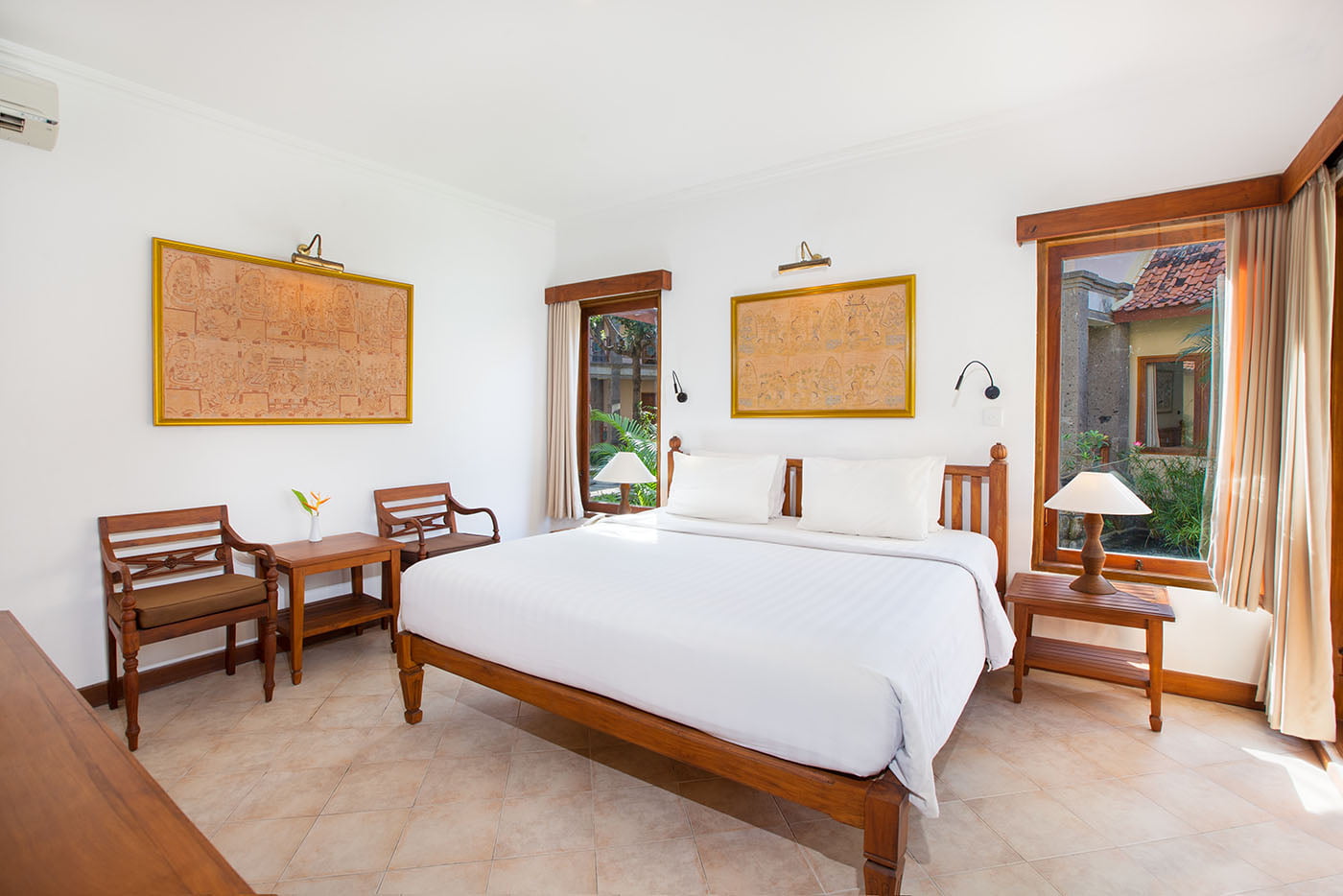 Room 103 - 1 Small Quiet Hotel in Sanur Bali - Puri Mesari Hotel