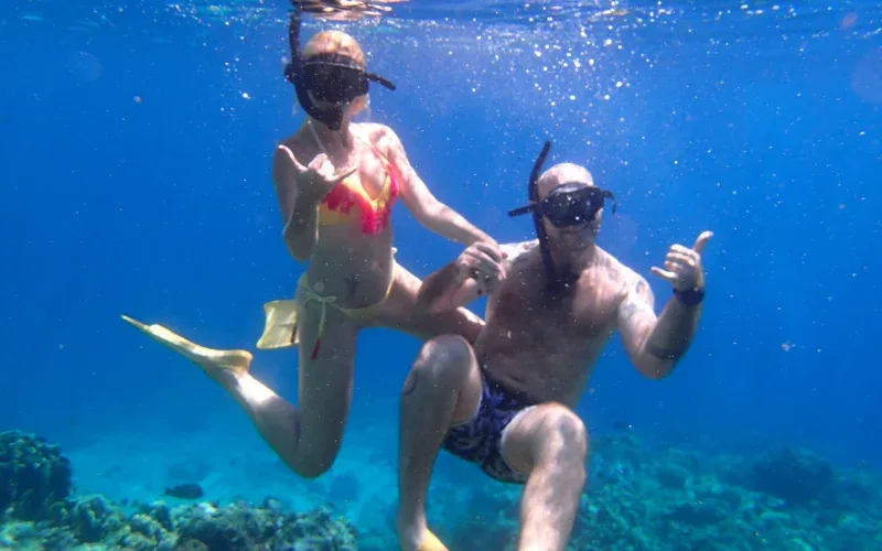 snorkeling in sanur